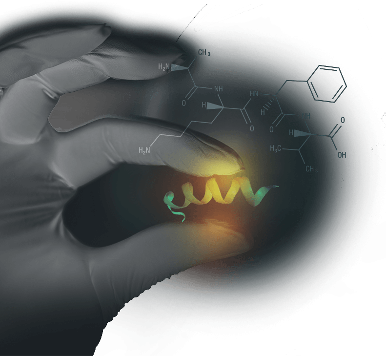 Cusom designed peptides